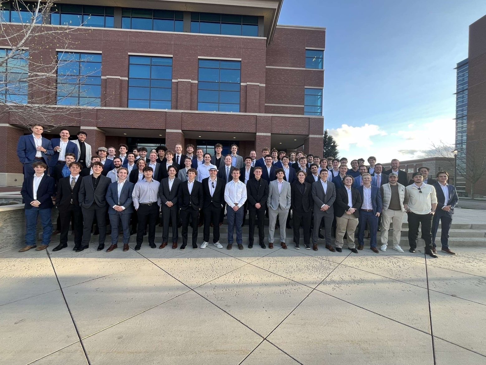 Delta Sigma Phi brothers